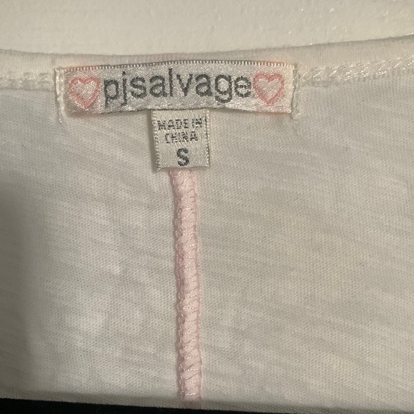 PJ Salvage Dog Lover White Tank Top US Size Small - Picture 4 of 6